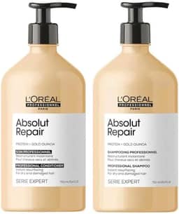 Kit L'Oréal Absolut Repair Shampoo 750ml + Condicionador 750ml