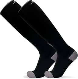 Meia de Compressão Cano Longo 15-30 mmHg melhor Para Academia,Corrida,Varizes,Viagens Melhor para homens e mulheres