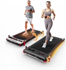 Esteira Ergométrica Eletrica, Esteira Portátil Fitness Residencial Até 120 kg Aparelhos de Academia em Casa