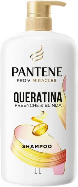 Pantene Pro-V Miracles Shampoo Queratina Preenche e Blinda 1L