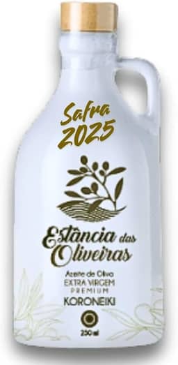 Azeite de Oliva Extravirgem Koroneiki (250ml Garrafa de CERÂMICA)