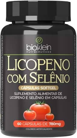 Licopeno e Selênio - 60 Cápsulas - Bioklein, Bioklein