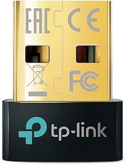 TP-Link Adaptador USB Bluetooth para PC – Receptor Dongle Bluetooth 5.3, Plug and Play, Design Nano, EDR e BLE, suporta Windows 11/10/8.1/7 para desktop, laptop, PS5/PS4/Xbox (UB500)