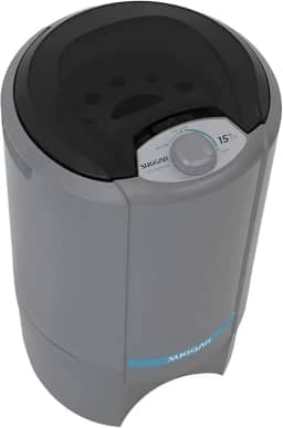 SUGGAR CENTRIFUGA DE ROUPAS GIROMAX 15KG PRATA 110V CT1501PR
