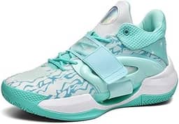Tênis de basquete clássico masculino, tênis de borracha para treinamento ao ar livre, excelente aderência, botas de basquete duráveis, tênis esportivos de corrida