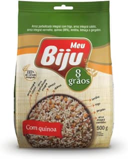 MEU BIJU Arroz 8 Graos Integrais Com Quinoa 500G