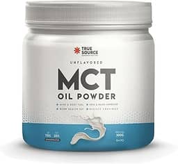 McT Oil Powder - 300G sem Sabor, True Source