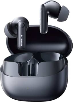 Fones de Ouvido Baseus Bass BP1 Pro Sem Fio com Cancelamento de Ruído, Cancelamento de Ruído Adaptativo em Tempo Real, EQ Ativo Adaptativo, 55H de Tempo de Reprodução, Bluetooth 6.0, Preto