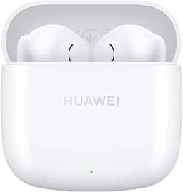 Fone de Ouvido Sem Fio, HUAWEI FreeBuds SE 2, Até 40 Horas de Bateria, Compacto e Confortável, Até 3 Horas de Música com Uma Carga de 10 Minutos, Branco