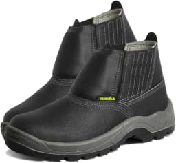 Botina Bota EPI para trabalho Unissex - L102PVC Lider com Bico de PVC e solado Duplo (44)