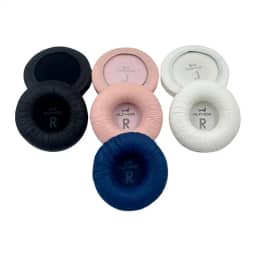 Par de Almofada Espuma Fone de Ouvido Compatível com JBL Tune600 T500 T500bt T450 T450bt (Preto)