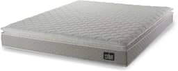 Colchão Casal Strong Pillow Top Espuma D45 138x188x24cm Bege - Suporta até 150kg por Pessoa