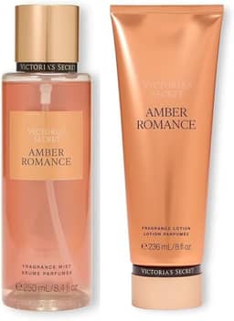 Kit Body Splah + Creme Hidratante Amber Romance Victoria's Secret 236ml+250ml