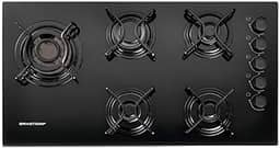 Cooktop 5 bocas Brastemp com quadrichama e acendimento automático - BDD85AE BIVOLT