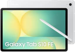 Tablet Samsung Galaxy Tab S10 FE, Prata, 128GB, 8GB RAM, Tela Imersiva de 10.9" 90Hz, Camera Traseira de 13MP, Câmera Frontal de 12MP Ultra Wide, Wifi 6, IP68, Android 15