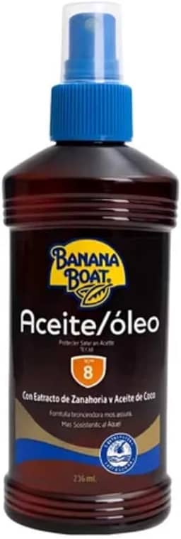 Óleo Bronzeador Banana Boat FPS 8 Proteção UVA/UVB 236ml