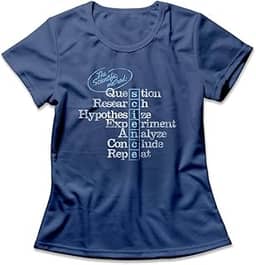 Camiseta Feminina Método Científico