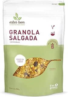 Estar Bem Granola Salgada Integral Sem Glúten 250G