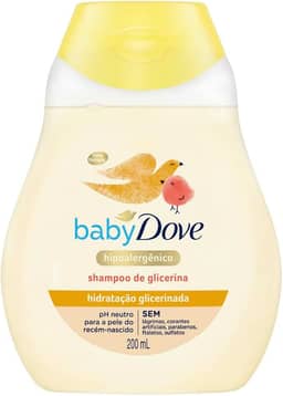 Baby Dove Shampoo Hidratação Glicerinada 200 ML