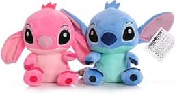 KIT URSO PELÚCIA S.T.I.T.C.H E A.N.G.E.L - 20 CM
