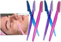 KIT 6UN LÂMINAS NAVALHA PARA SOBRANCELHA DERMAPLANING REMOVEDOR PELOS MARCO BONI