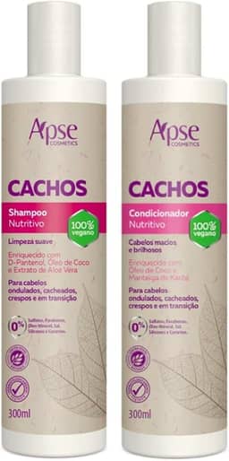Apse Cachos Shampoo e Condicionador