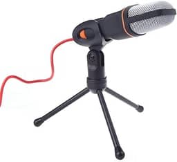 Microfone Com Fio Condensador Sf-666 Estudio Pc Cabo Xlr