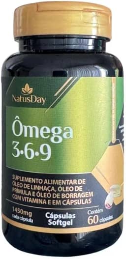 Omega 3.6.9 60 Cápsulas SoftGel - Aumenta o bem-estar e melhorar a imunidade