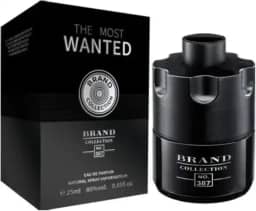 Perfume Masculino The Most Wanted Brand Collection 25 ml – Alta Fixação, Fragrância Oriental Amadeirada, Inspiração Importada Premium