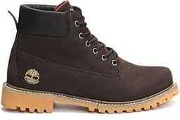 Bota impermeável Timberland Inch 6 Masculino Waterproof, Couro hidrofugado (Marrom, BR, Adulto, Numérico, 43)