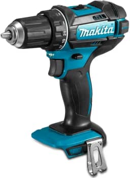 MAKITA PARAFUSADEIRA/FURADEIRA DE IMPACTO 1/2 POL (13MM) A BATERIA 18V DHP482Z SEM BATERIA E CARREGADOR