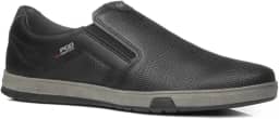 Sapatênis Slip On Masculino Microfibra Preto Pegada 170422-03