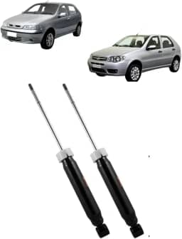 Par Amortecedor Traseiro Palio Fire 2008 2009 2010 2011