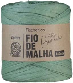 Fio de Malha Extra Premium Fischer 25mm x Rolo com 140m (63 EUCALIPTO)