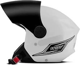 CAPACETE ABERTO MIXS WAY BRANCO TAM. 58 VIS. FUMÊ