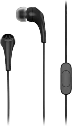 Motorola, Earbuds 2-S, Fone De Ouvido com Microfone, Preto