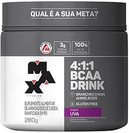 Max Titanium Bcaa 4: 1: 1 - 280G Drink Uva -
