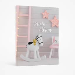 Álbum de Fotos Infantil 100 Fotos 10x15cm – Capa Ilustrada em Papel, Ideal para Presentear e Guardar Memórias com Estilo