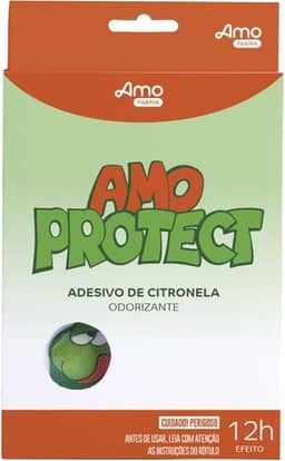 Amo Protect Adesivo de citronela - contém 4 adesivos