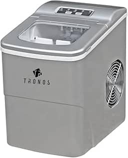 Máquina de Gelo Portátil Tronos B12-B Cinza 2 litros 12kg 110V