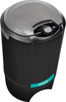 SUGGAR CENTRIFUGA DE ROUPAS GIROMAX 15KG PRETA 220V CT1502PT