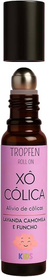 Roll On Aromaterapia Xô Cólica Baby Blend de Óleos Essenciais Tropfen 10 mL
