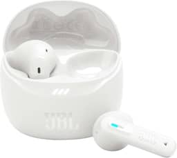 JBL, Fone de Ouvido Bluetooth, Tune Flex 2, Sem Fio, Com Cancelamento de Ruído, Resistente À Água e Poeira - Branco