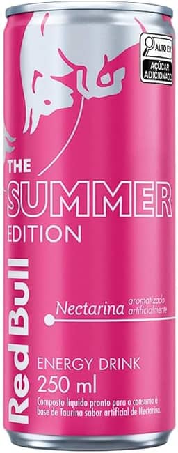 Red Bull Energético, Summer Edition, Nectarina, 250ml