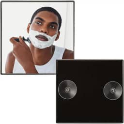 Espelho de Barba e Maquiagem com Ventosa – Ideal para Box e Chuveiro