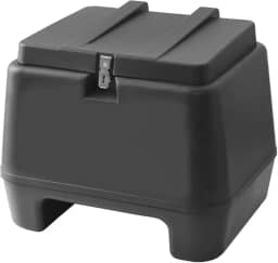 BAÚ PLÁSTICO SUPERIOR 80 LITROS PRO TORK PRETO INJETADO