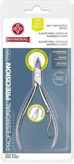 Mundial Alicate cuticula Inox Prof 735 Premium Precision