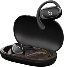 Basike Fone de Ouvido Bluetooth Esportivo 5.4 TWS - 36h de Bateria, Chamadas Nítidas, Display LED, Toque Preciso, Resistente ao Suor para Corrida, Academia e Atividades ao Ar Livre – Preto