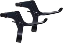 menolana 2 peças de alavancas de freio para crianças, liga de alumínio, manopla de bicicleta, substituição de alavanca de freio de mão, freios de bicicleta