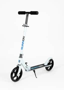 PATINETE INFANTIL AJUSTÁVEL BRANCO JUVENIL DOBRÁVEL LEVE RODAS LED SEGURANÇA